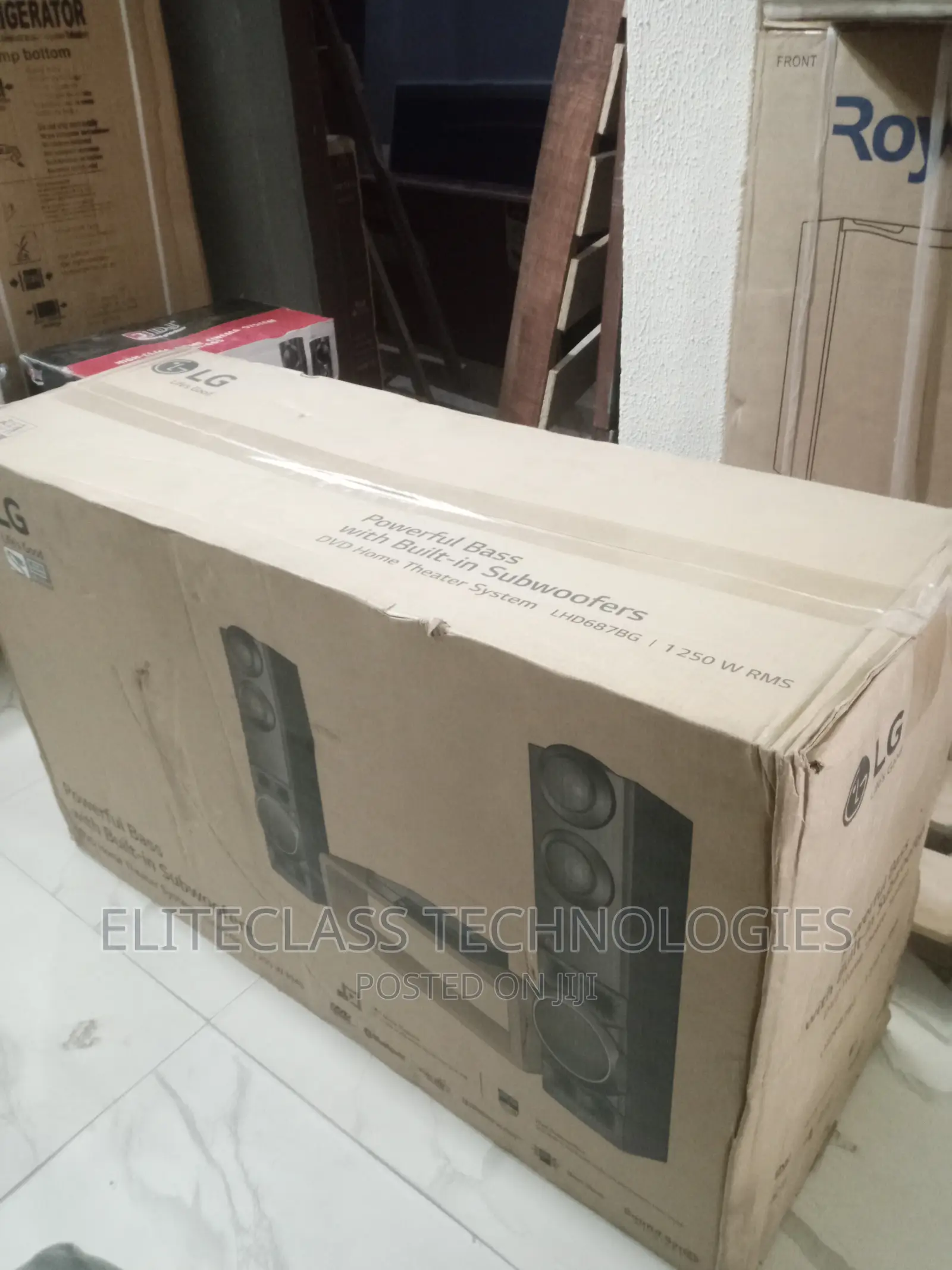 Brand New LG DVD Home Theater System LHD687BG