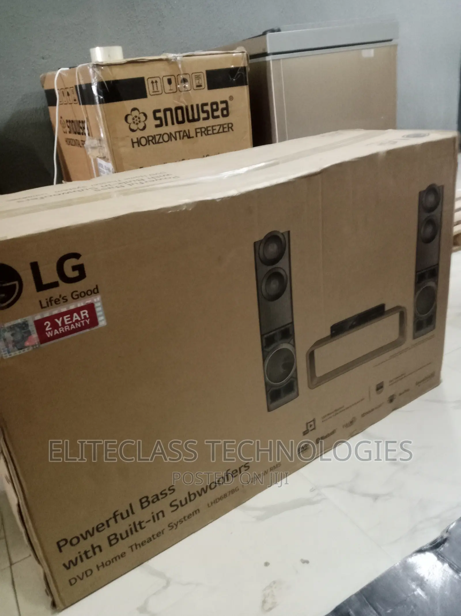 Quality Durable LG DVD Home Theater System (LHD687BG)
