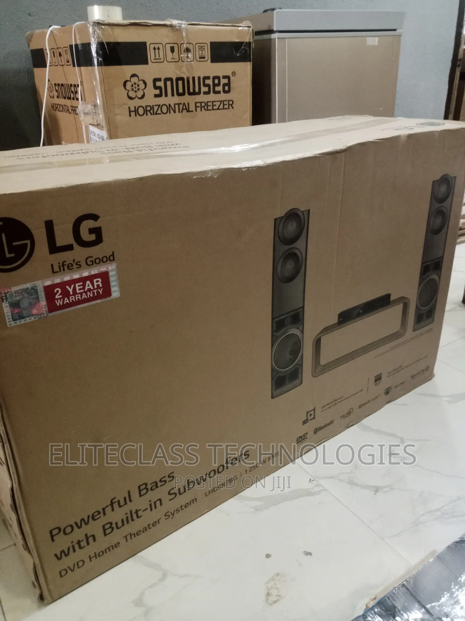 Quality LG DVD Home Theater System LHD687BG (Bluetooth)