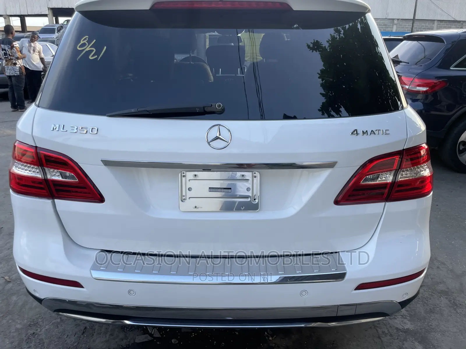 Mercedes-Benz M Class ML350 4MATIC 4dr SUV AWD (3.5L 6cyl 7A) 2015 White