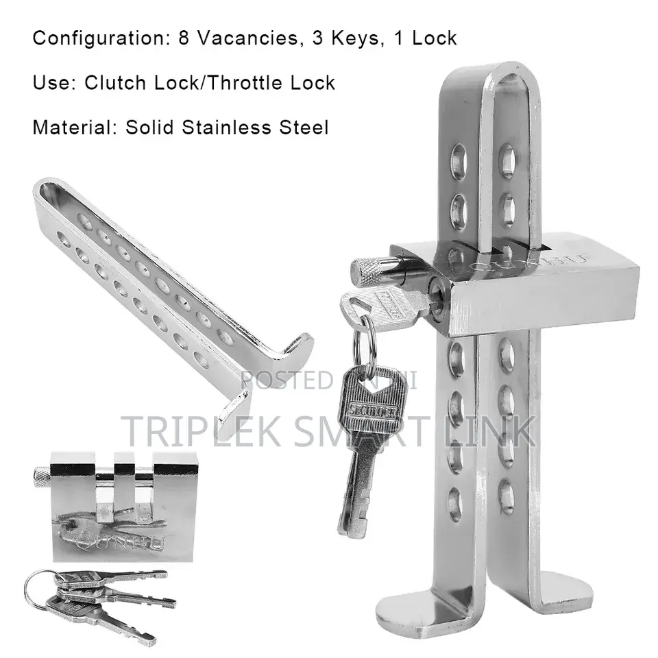 Anti Theft Lock for Brake Clutch