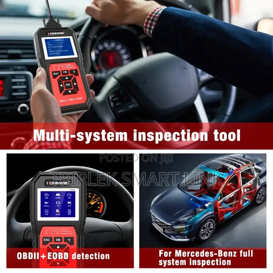 Konnwei Kw460 Mercedes Benz Full System Diagnostic Scanner+