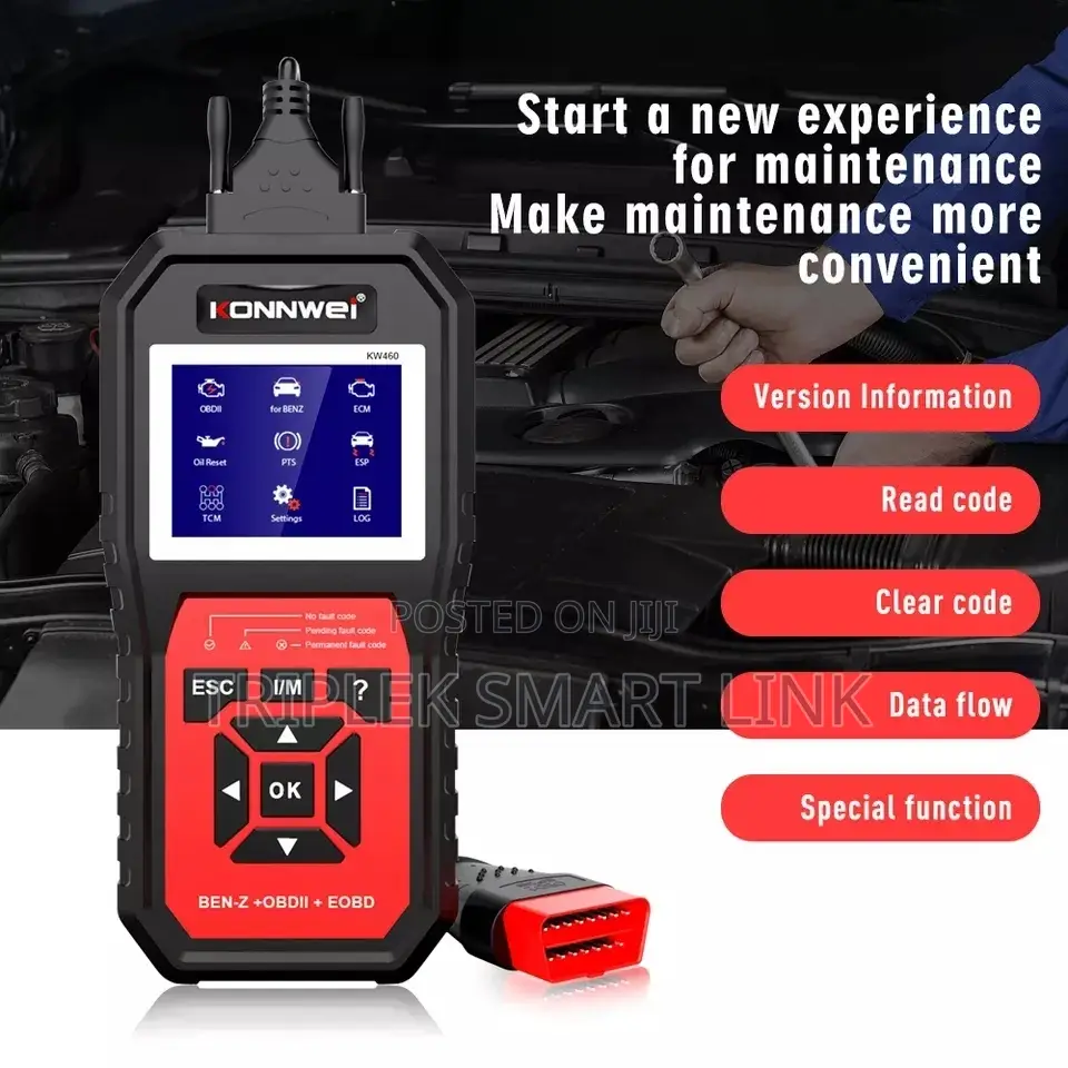 Konnwei Kw460 Mercedes Benz Full System Diagnostic Scanner+