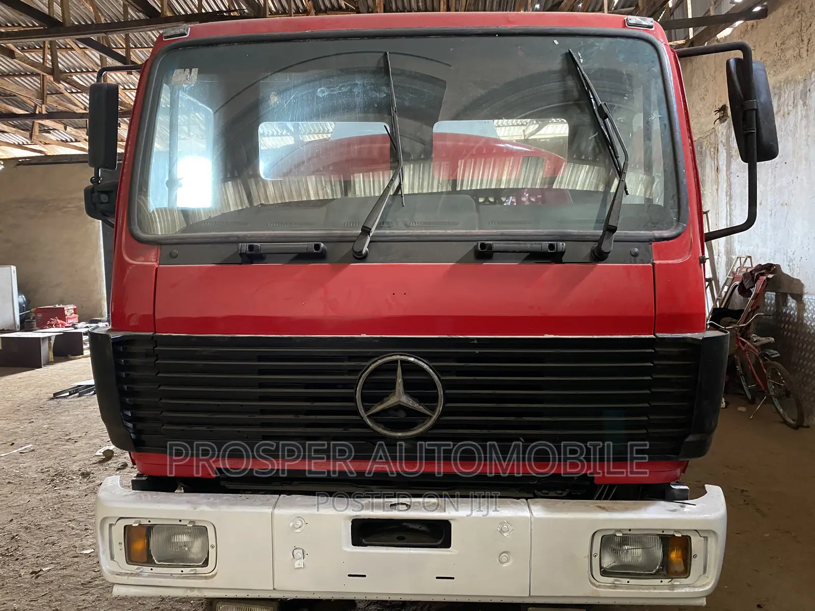 Water Tank Truck Mercedes Benz