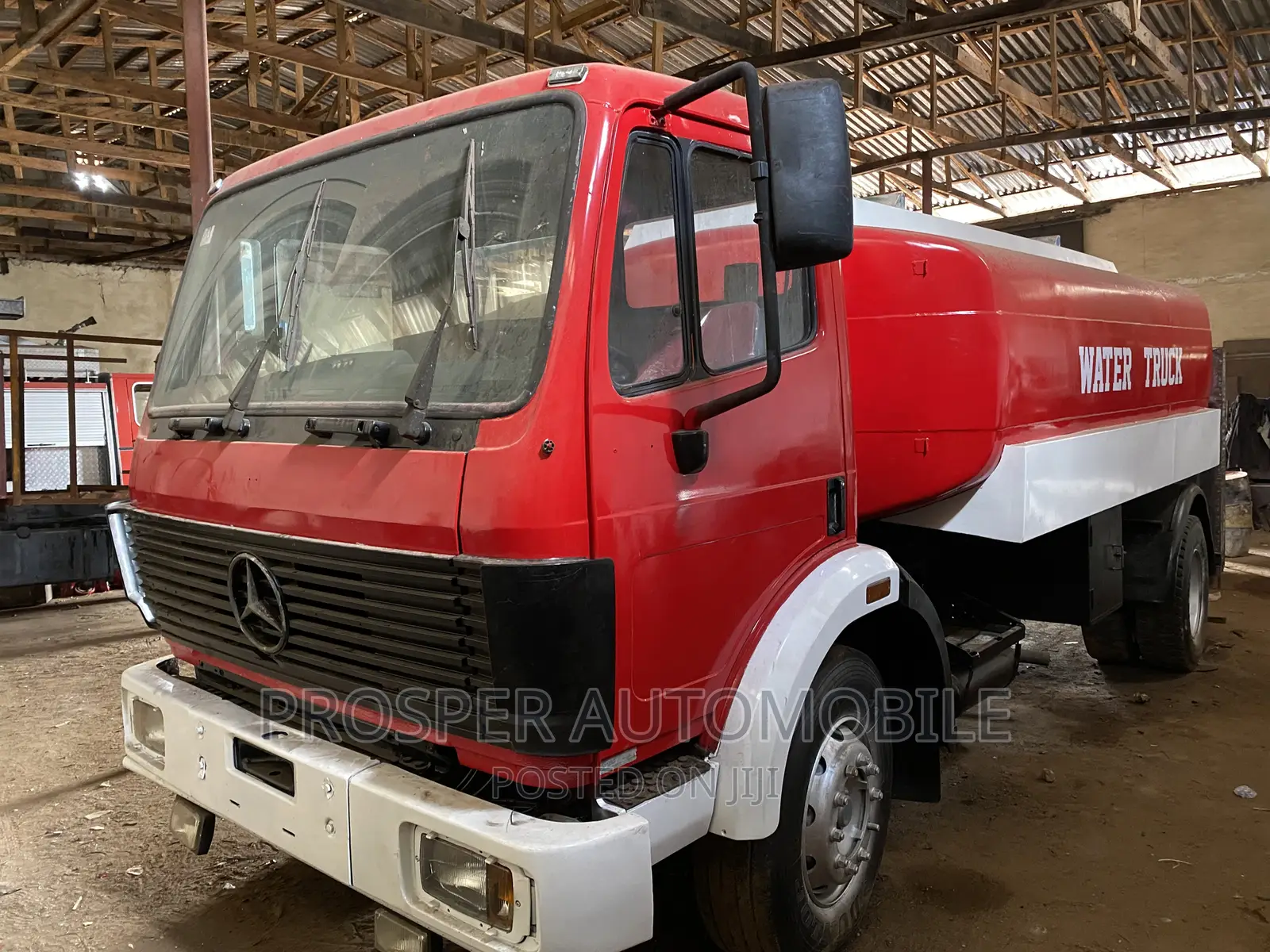 Water Tank Truck Mercedes Benz