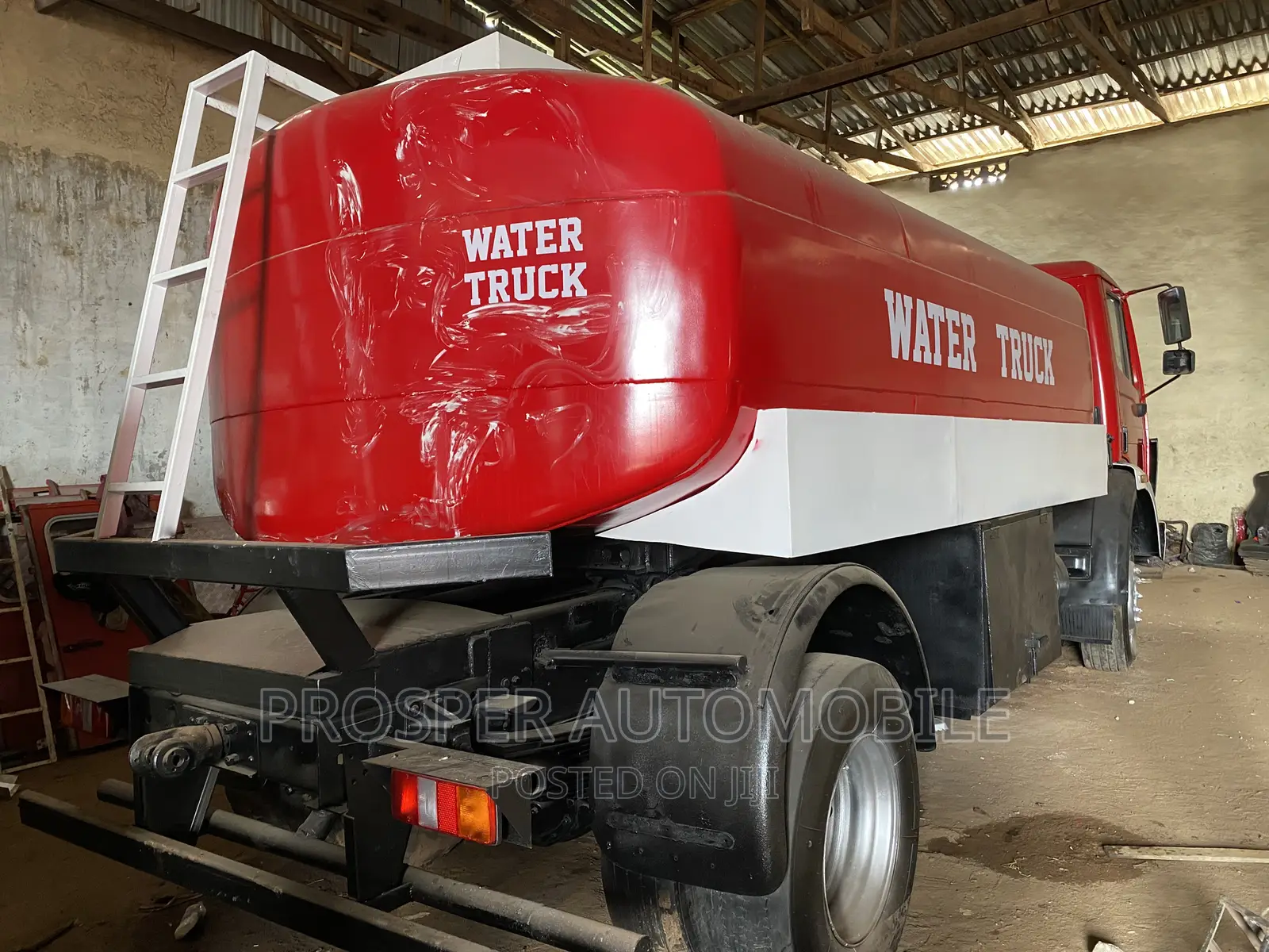 Water Tank Truck Mercedes Benz