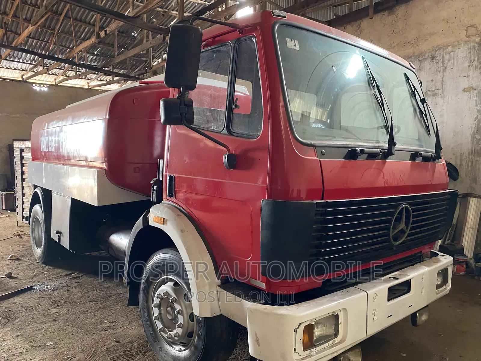 Water Tank Truck Mercedes Benz