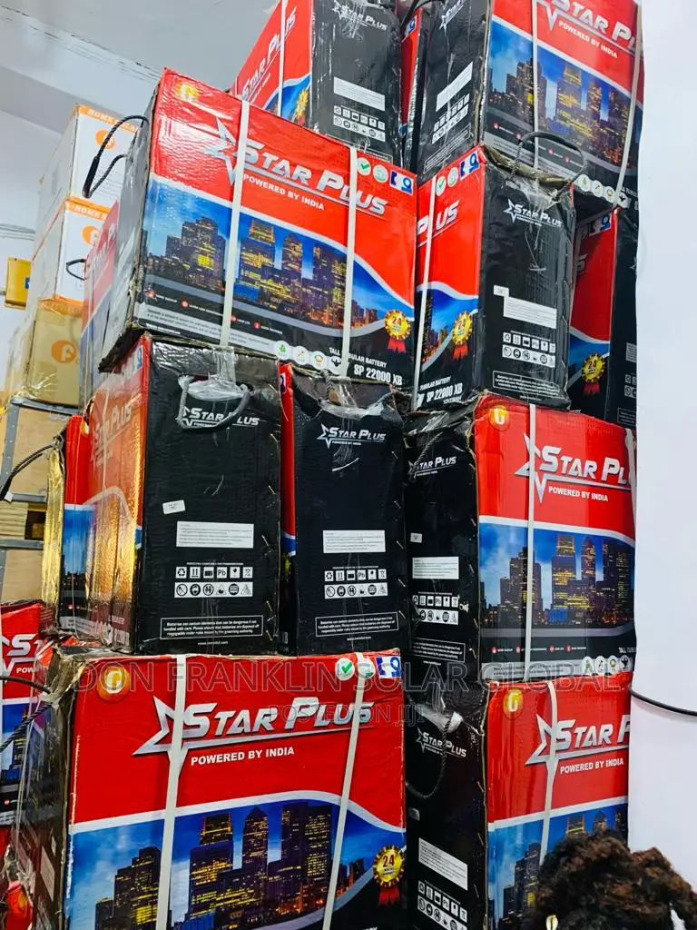 220ah Star Plus Tubular Solar Inverter Battery Life