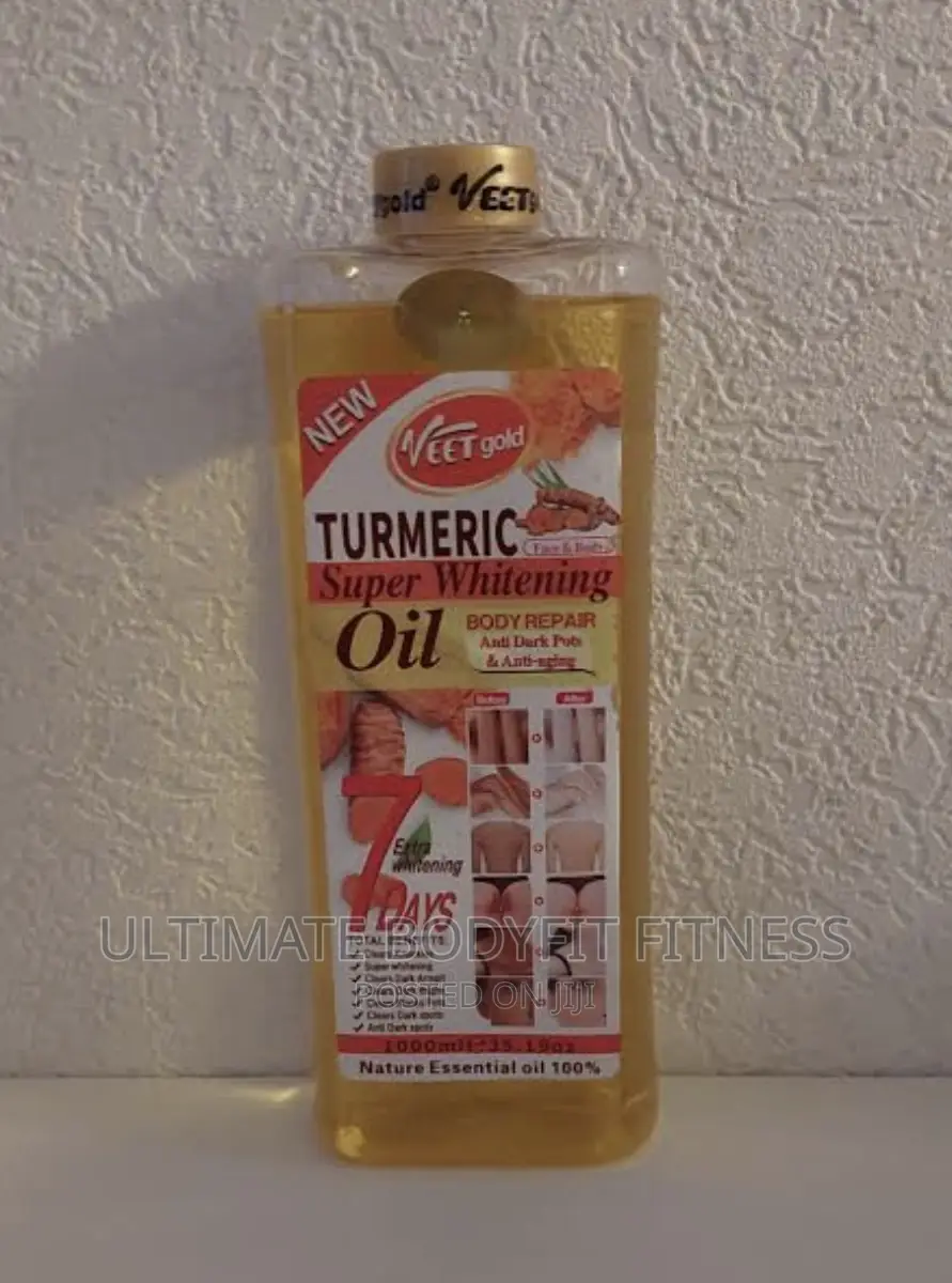 Brand New Veet Gold Turmeric Super Whitening Oil-1000ml