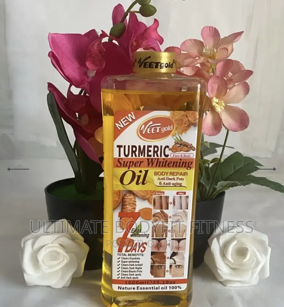 Brand New Veet Gold Turmeric Super Whitening Oil-1000ml