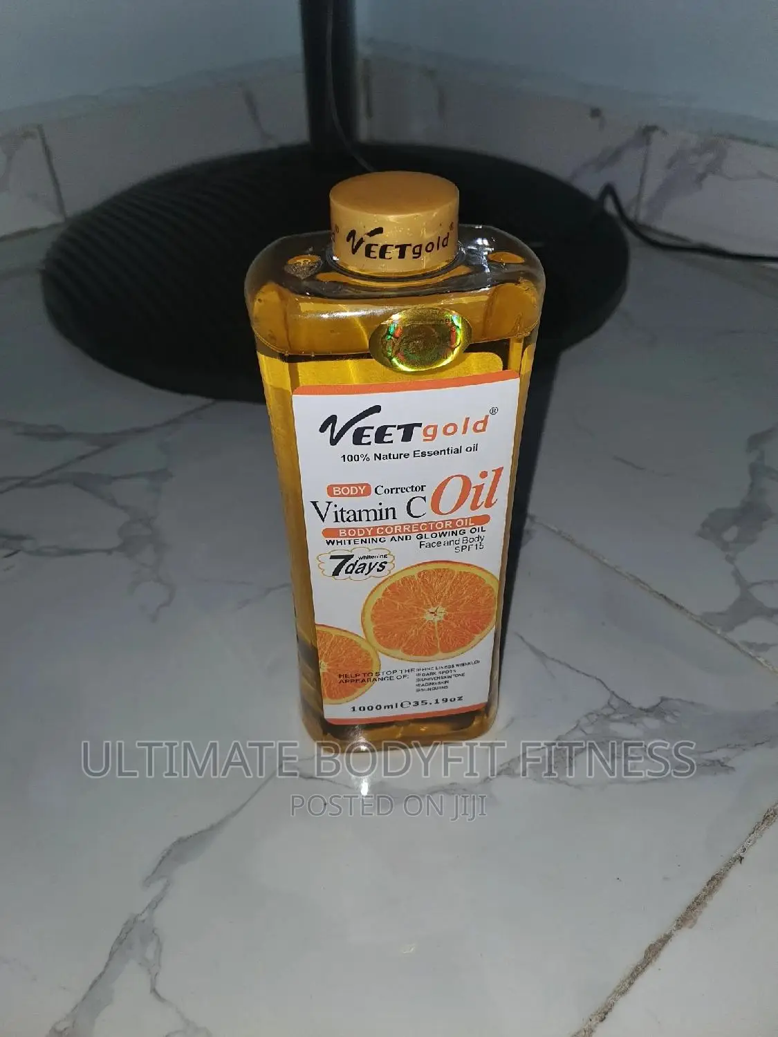 Brand New Veet Gold Vitamin C Face Body 7days Glowing Oil