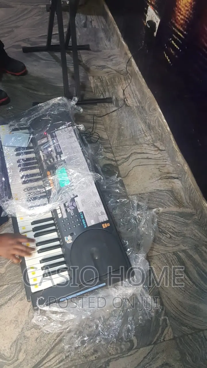 5 Octave Casio Ctk620l Keyboard Piano With Transpose, Split, and Dual