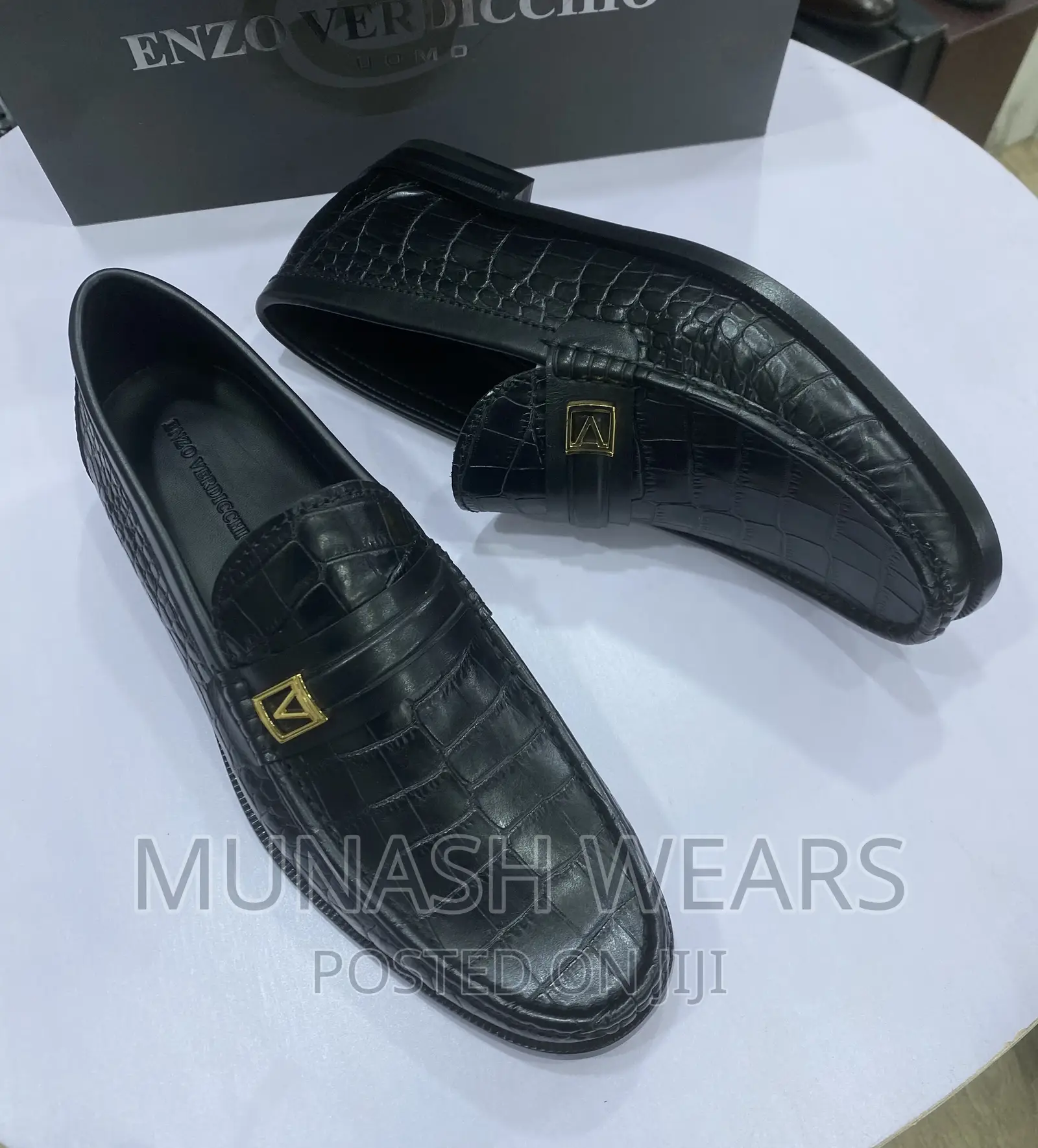 Italian Leather Enzo Shoe