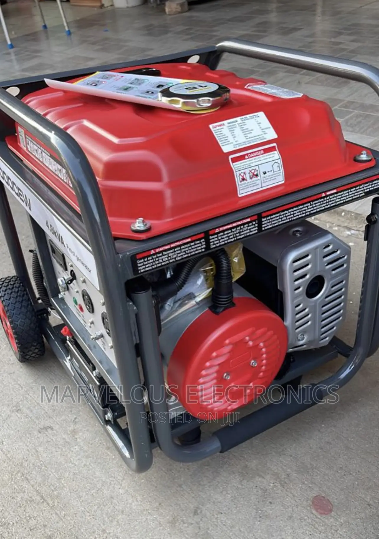 Ipower Full Cooper Generator It Can Carry AC Fridge Ones