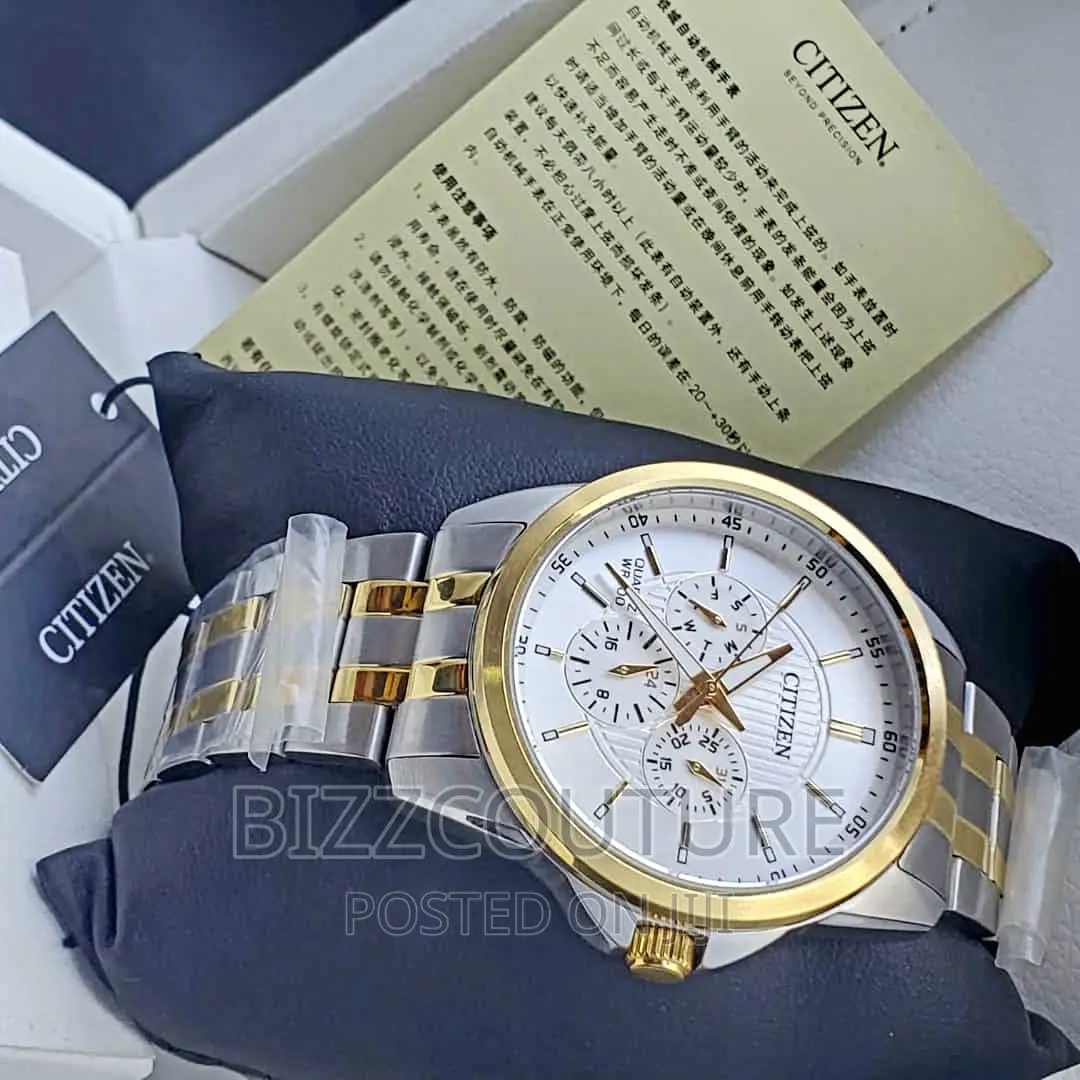 Original CITIZEN Silver Steel Chain Watch Available in Store