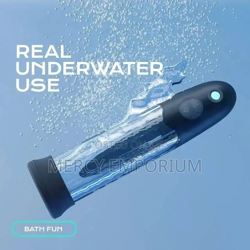 2in1 Waterproof Penis Enlargement Pump + Realistic Sleeve