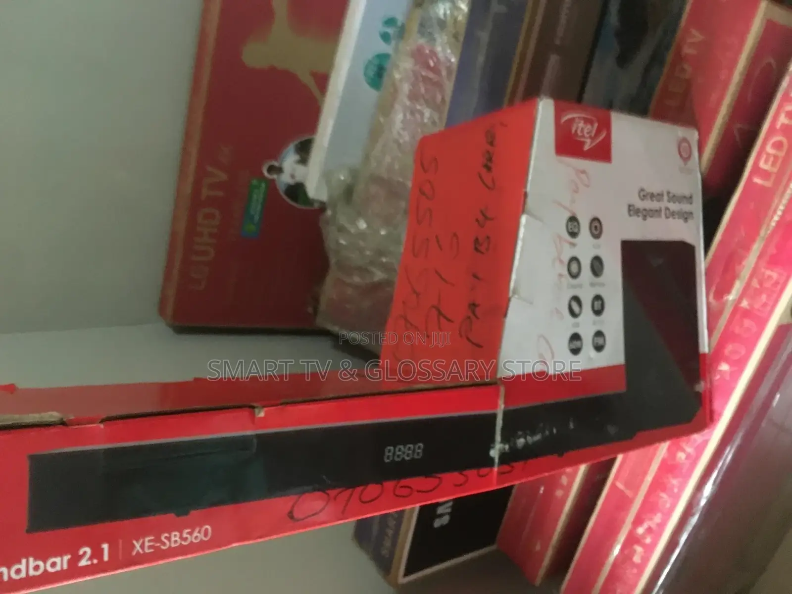 Itel XE-SB560 Sound Bar Distance (THD) Player