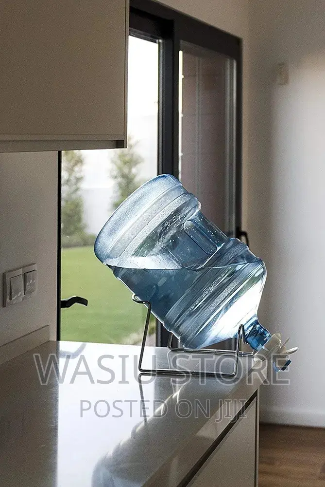 Manual Water Bottle Stand With Dispenser Valve