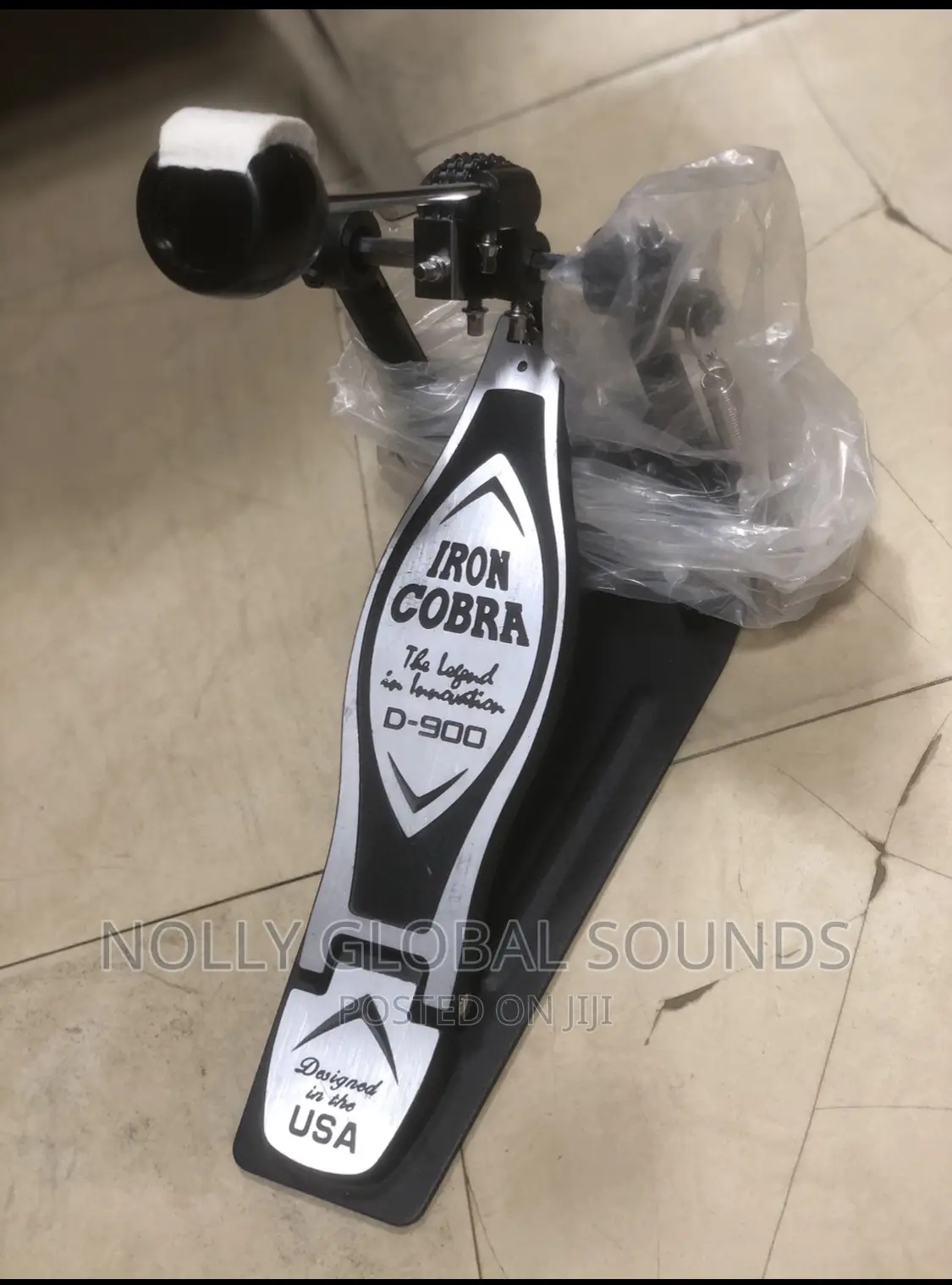 Professional Bass Drum Pedal (Iron Cobra Single)
