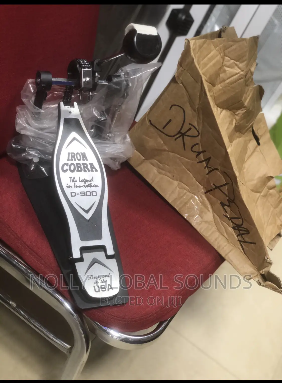 Professional Bass Drum Pedal (Iron Cobra Single)