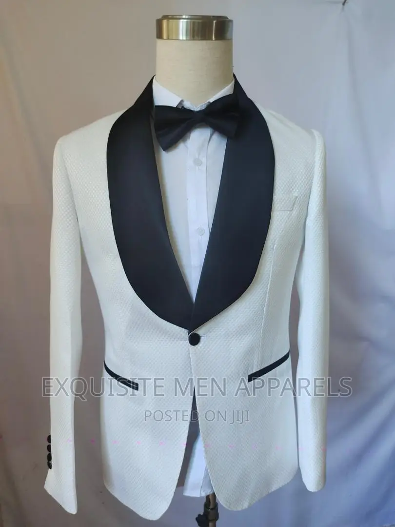 Quality Italian Style Bespoke Tuxedo Men's Suit