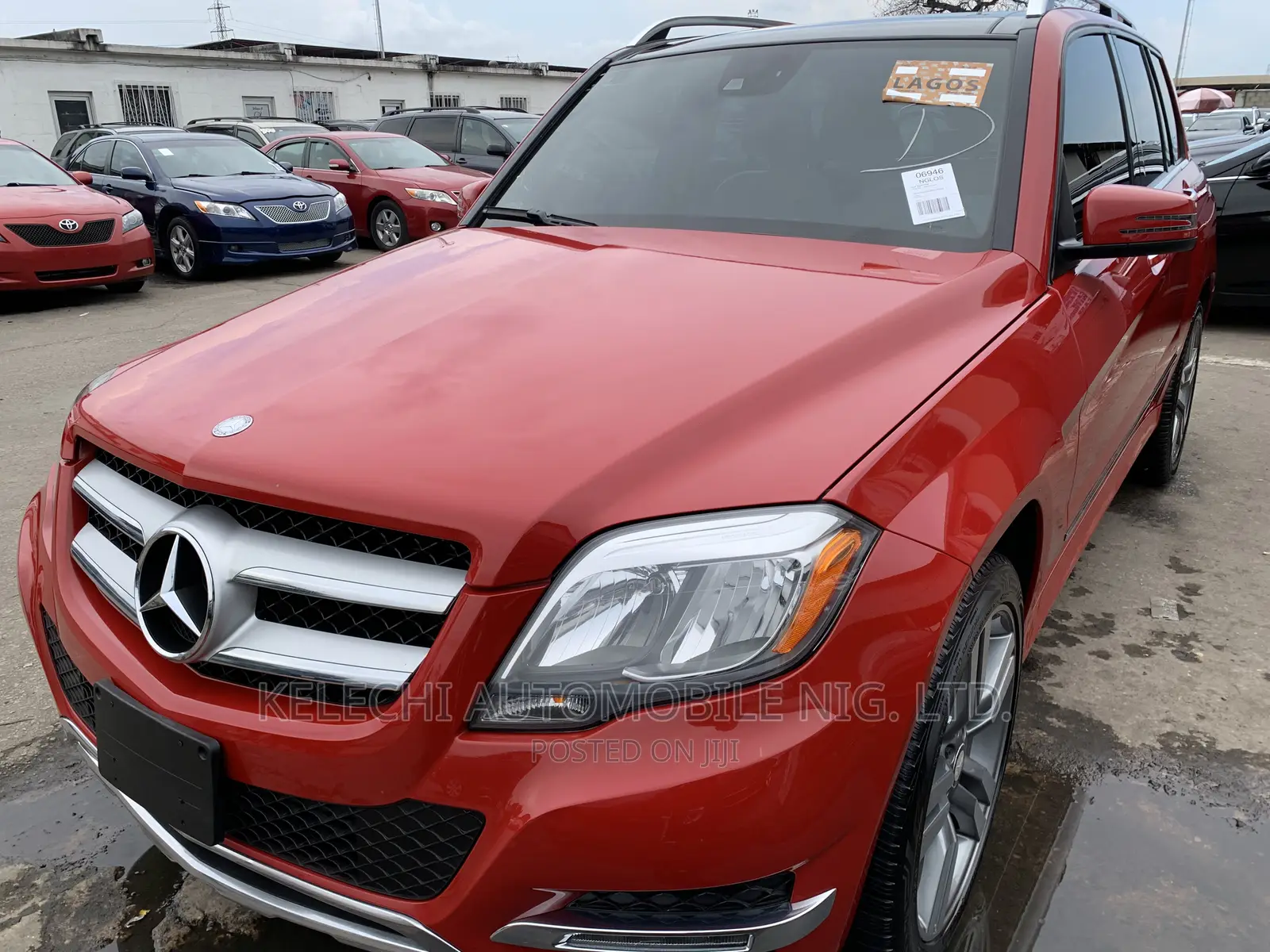 Mercedes-Benz GLK-Class 350 4MATIC 2014 Red