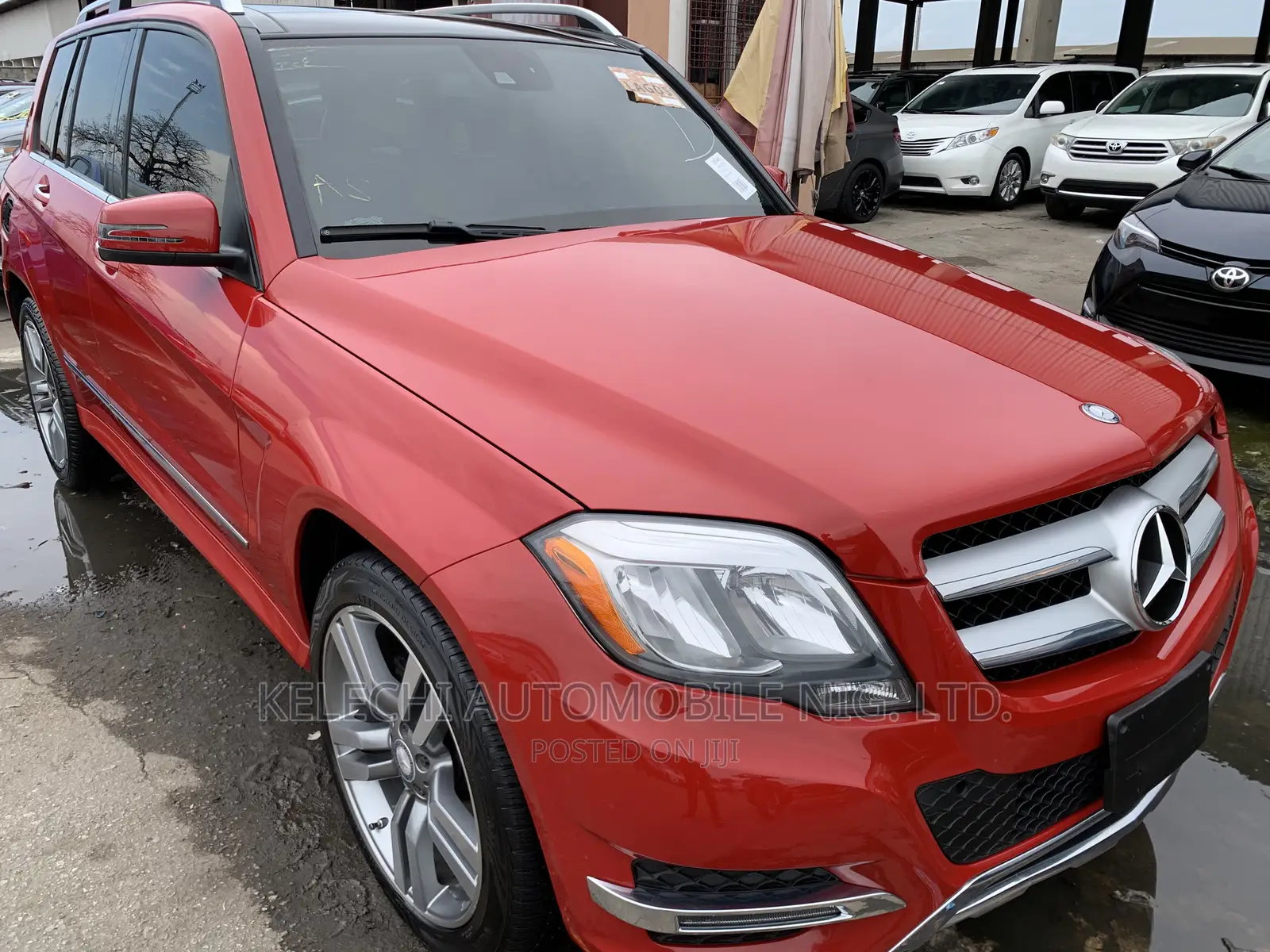Mercedes-Benz GLK-Class 350 4MATIC 2014 Red