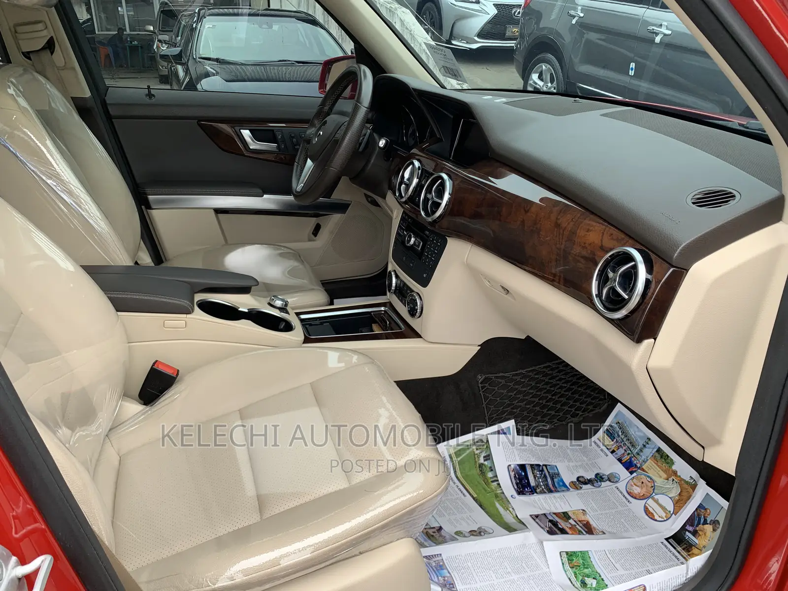Mercedes-Benz GLK-Class 350 4MATIC 2014 Red