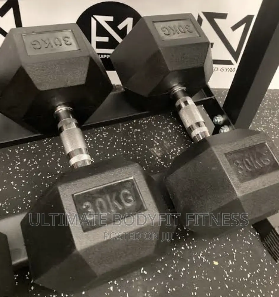 Brand New 30kg Hex Dumbbell