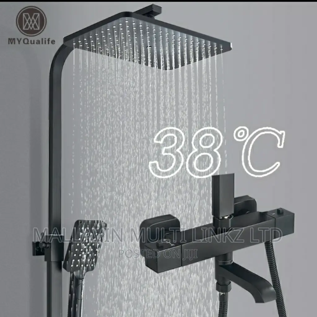 Luxury Black Shower Mixers