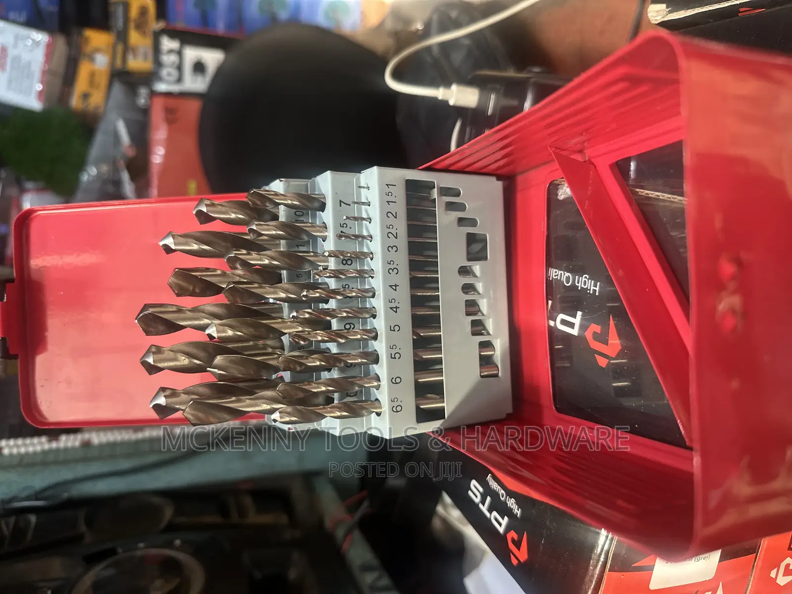 19-Piece HSS Drill Bit Set Best Quality