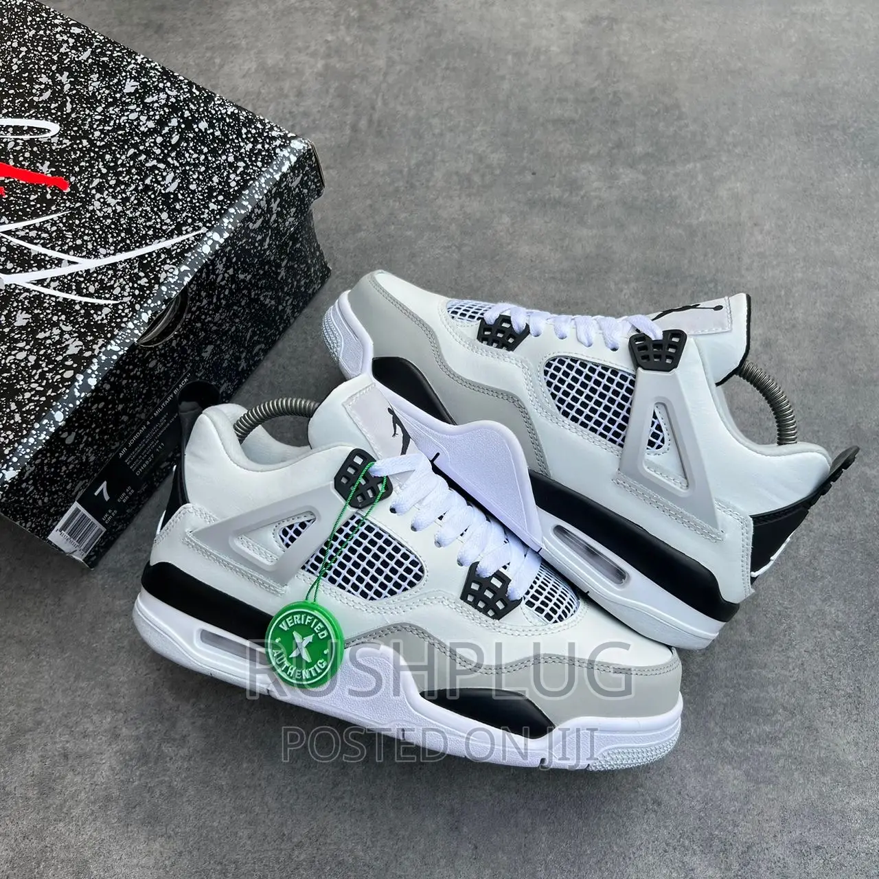 Air Jordan 4 Retro Og “Military Black/White"