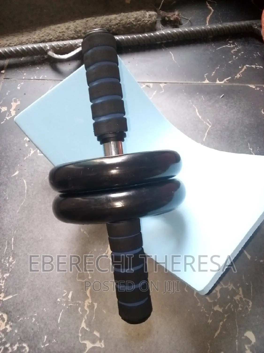 Double Wheel Ab Abdomen Roller