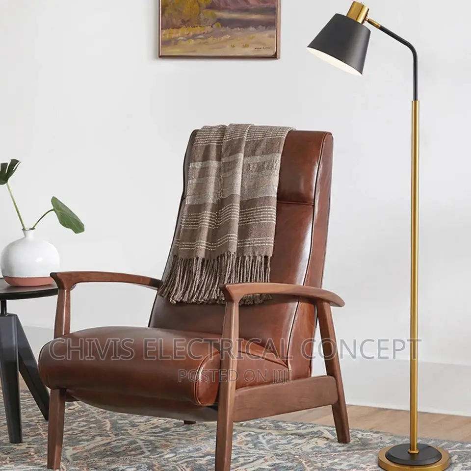 Nordic Metal Floor Lamp E27 Modern Standing Lamp