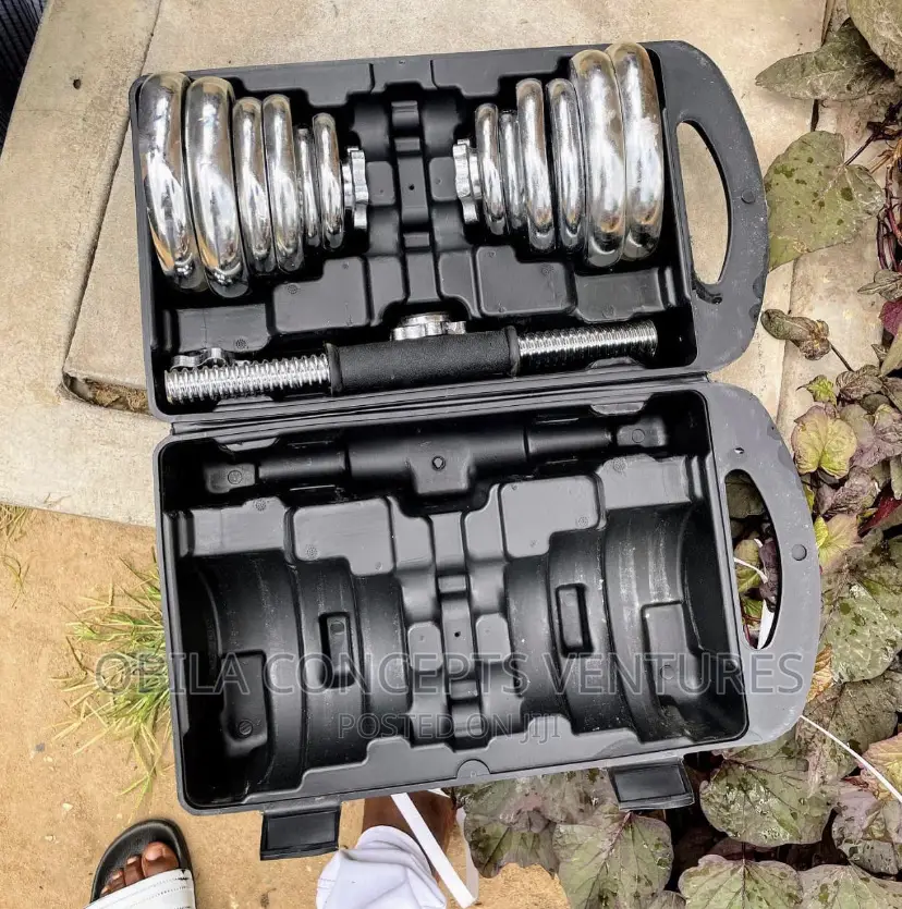 20kg Chrome Dumbbell In Case Carrier