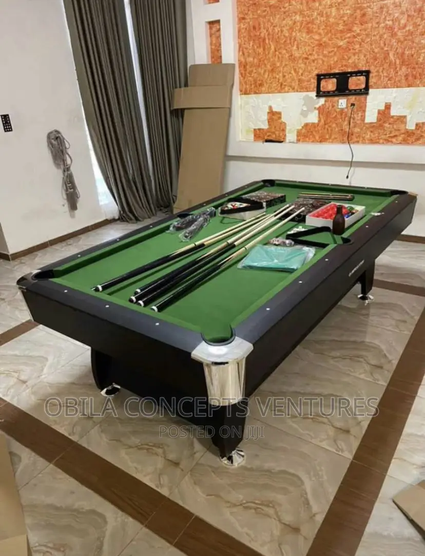 Quality Wood Indoor Snooker Board With Complete Accessories