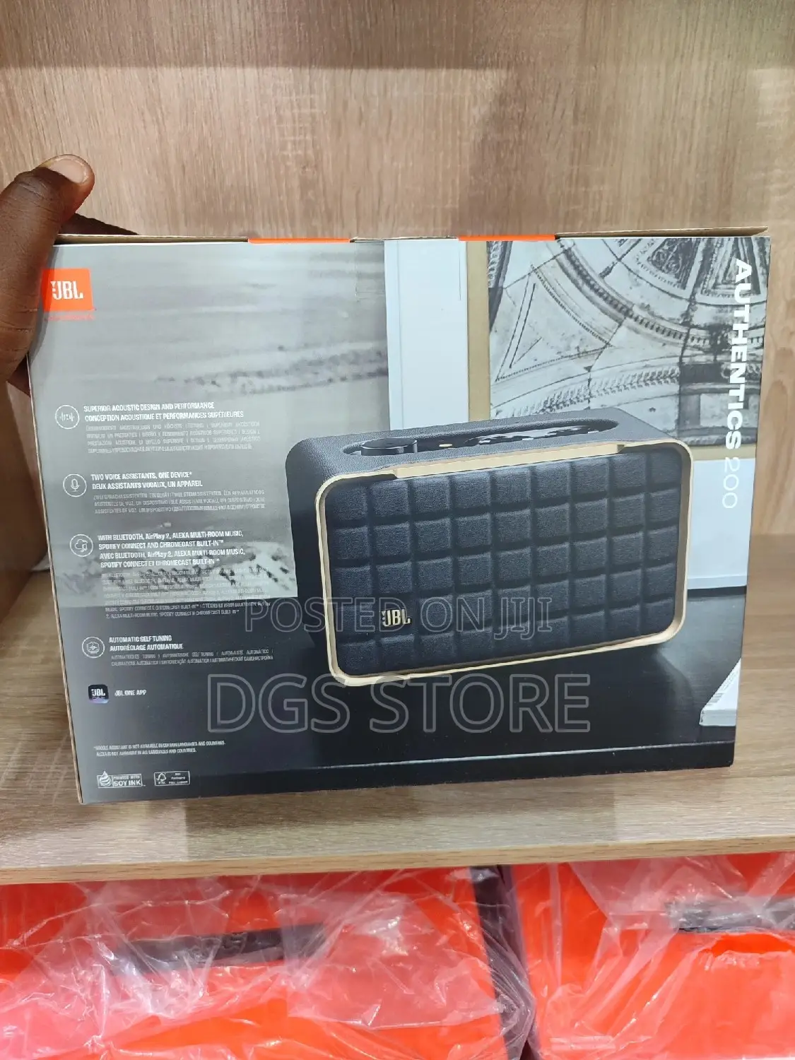 JBL Authentics 200 Smart Home Voice Assistant, Wifibluetooth