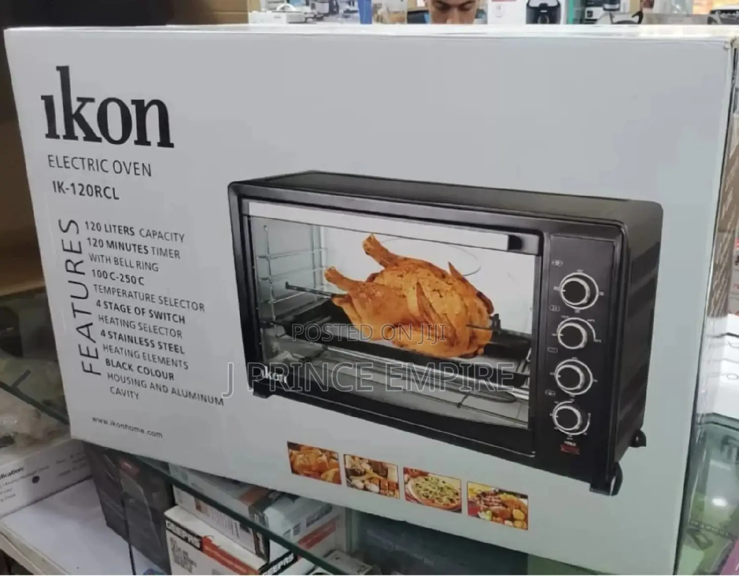 Ikon Electric Oven IK120RCL 120ltr