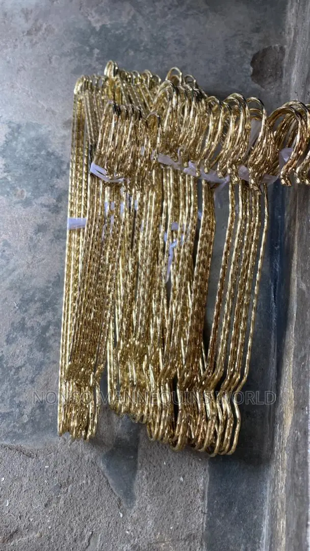 Twisted Gold Iron Hangers
