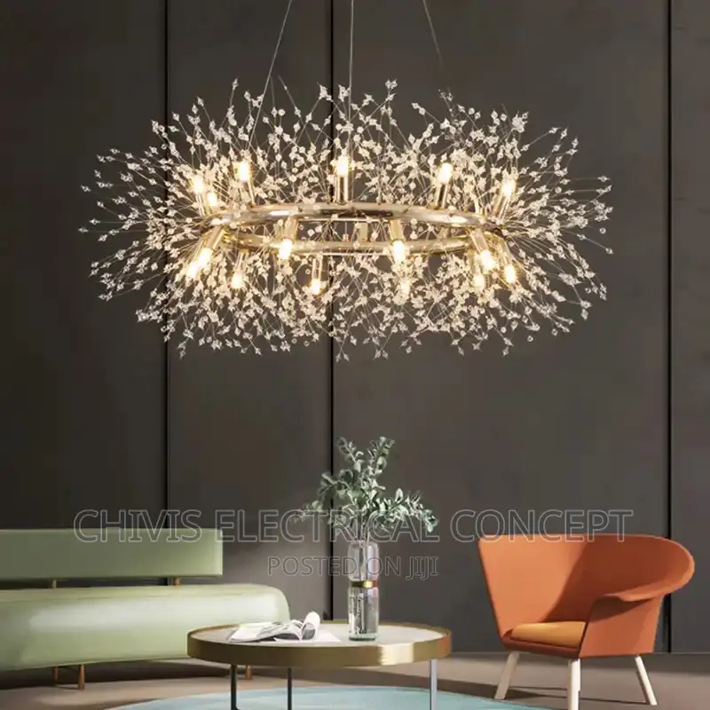 Modern LED Chandelier Lighting Dandelion Chandeliers Dinning