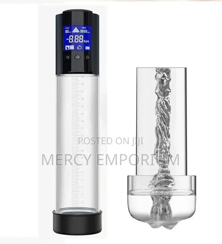 Automatic Penis Enlargement Pump Plus Realistic Sleeve