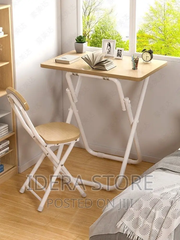 Adjustable Foldable Laptop Reading Table and Chair