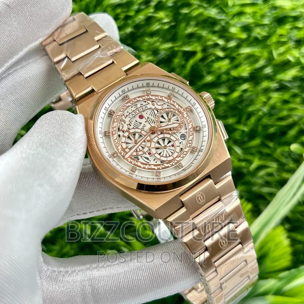 Original Cartier Mechanical Gold Chain Available in Store