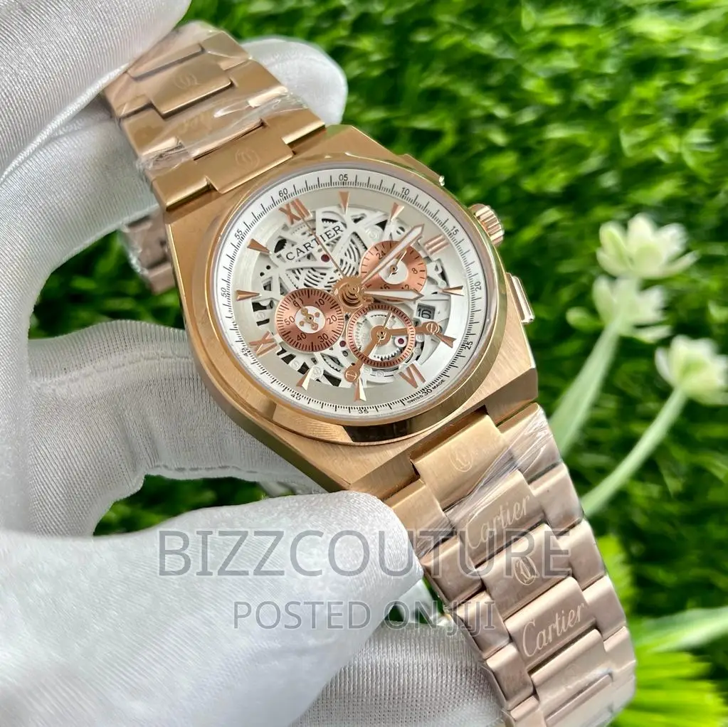 Original Cartier Mechanical Gold Chain Available in Store
