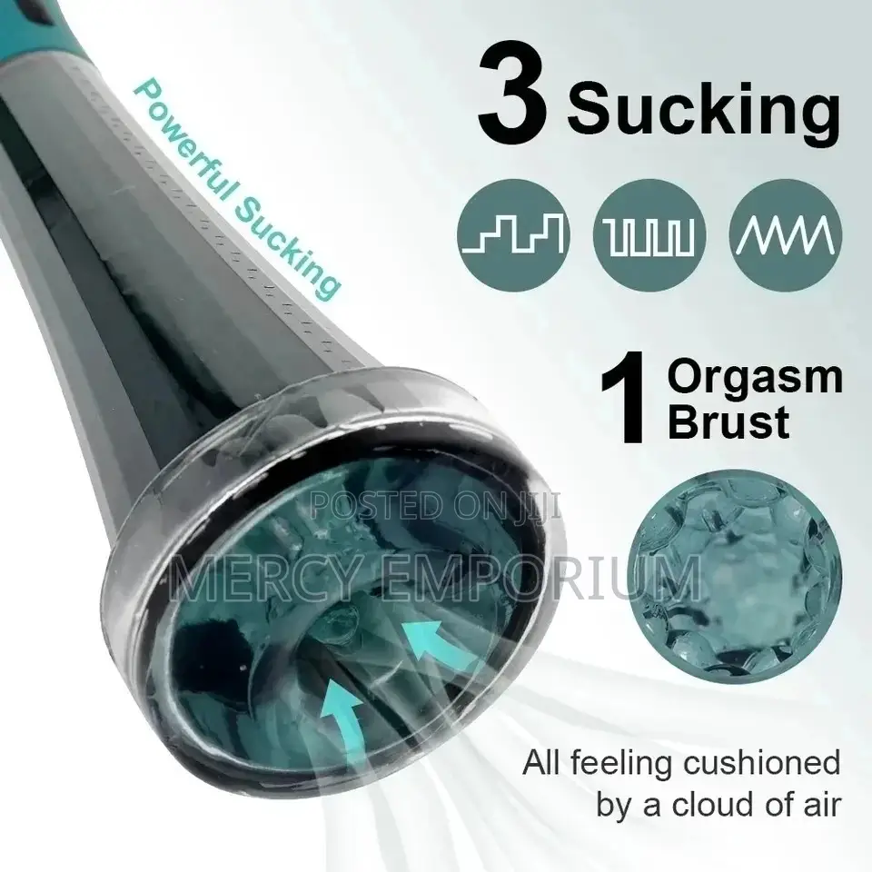 2in1 Penis Enlargement Pump Masturbator Makes U Bigger Enjoy
