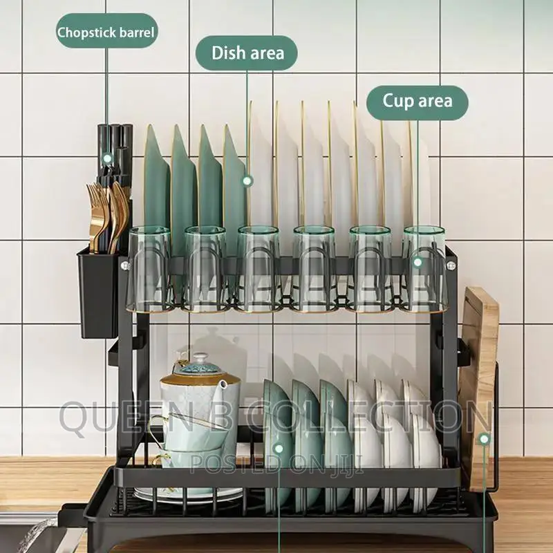 Two Layers Plate Rack.