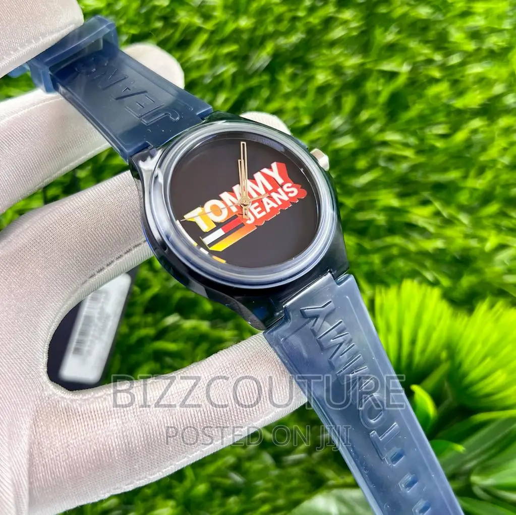 Original TOMMY HILFIGER Rubber Strap Watch Available Instore