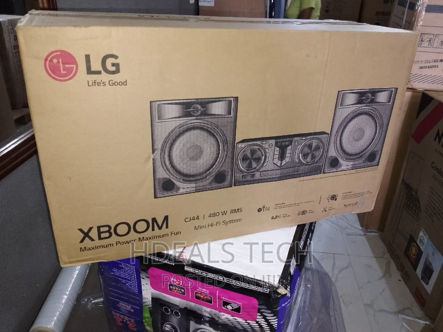LG Xboom Cj44 480W Mini Hi-Fi System