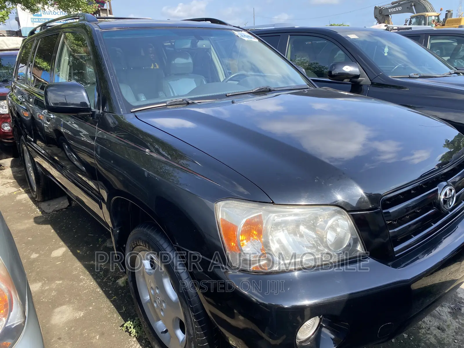 Toyota Highlander Limited V6 4x4 2007 Black