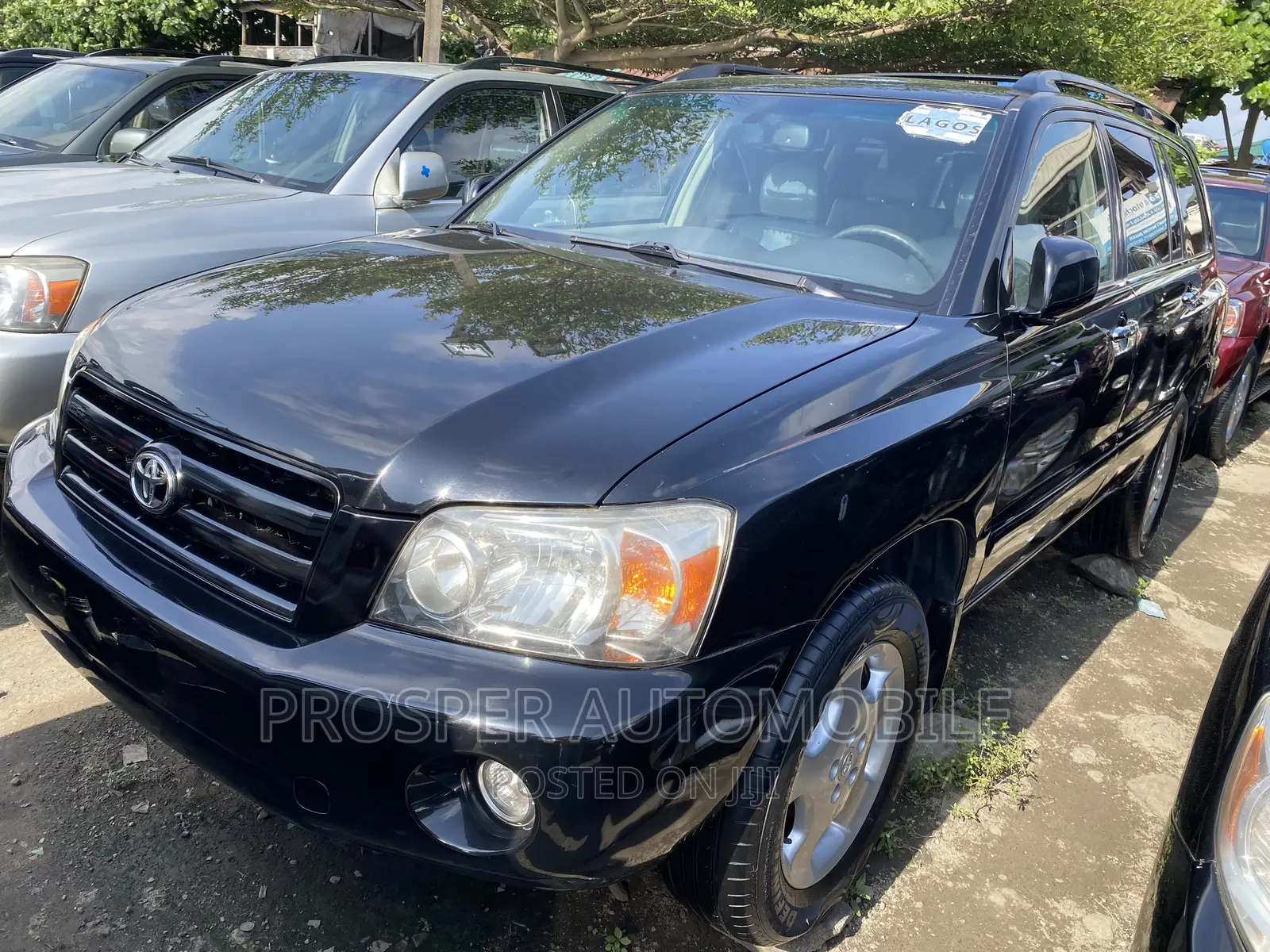 Toyota Highlander Limited V6 4x4 2007 Black